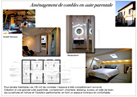 Am&eacute;nagement de combles en suite parentale